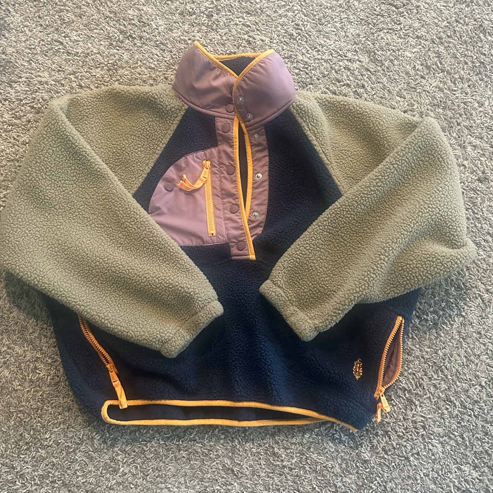 FP Movement hit the slopes Colorblock fleece